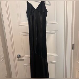Meshki Black Asymmetrical Dress